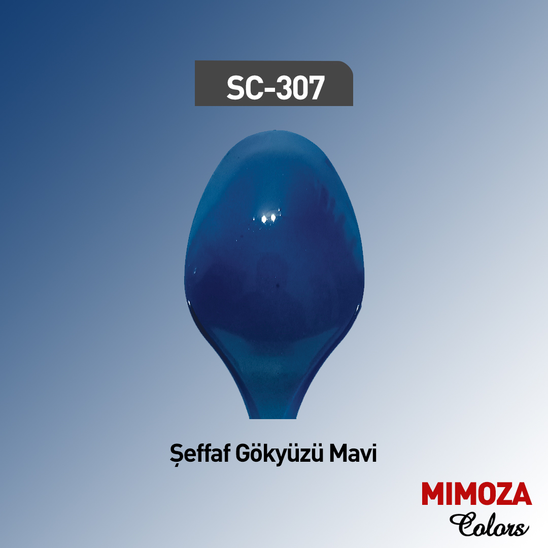 Şeffaf Mavi